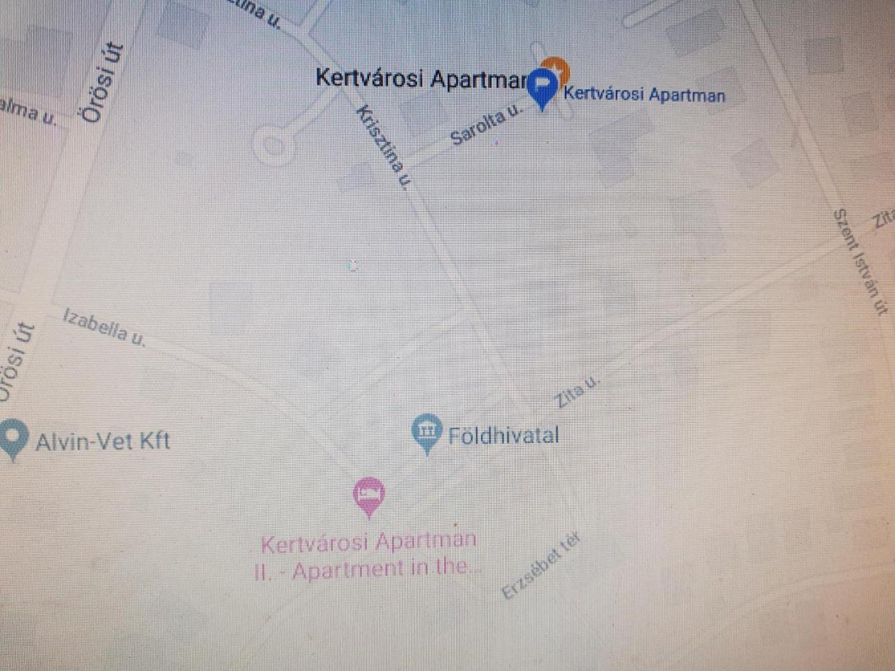 Kertvarosi Apartman II Tiszaujvaros Ngoại thất bức ảnh